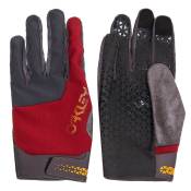Oakley Apparel Off Camber Mtb Long Gloves Rouge M Homme