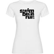 Kruskis Word Triathlon Short Sleeve T-shirt Blanc L Femme