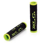 Xlc Bar Dual Colour Handlebar Grips Vert,Noir 125 mm