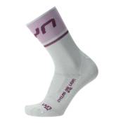 Uyn Cycling One Light Long Socks Blanc,Violet EU 41-42 Femme
