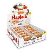 Amix Flapjack Oat 120g 30 Units Double Chocolate Energy Bars Box Blanc