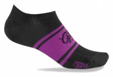 Chaussettes giro classic racer noir violet