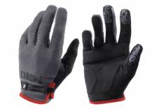 Gants longs chrome cycling gloves gris noir