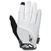 Specialized Body Geometry Dual Gel Long Gloves Blanc XL Femme