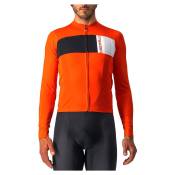 Castelli Prologo 7 Long Sleeve Jersey Orange 3XL Homme