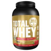 Gold Nutrition Total Whey 1kg Strawberry Noir