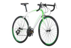Velo de course 28 imperious blanc vert tc ks cycling