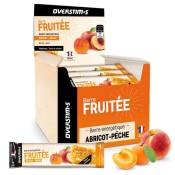 Overstims 30g Fruit Apricot Peach Energy Bars Box 35 Units Argenté