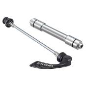 Ritchey Wcs Vantage Ii Front Axle To Standard Qr Adapter With Qr Argenté