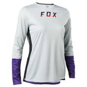 Fox Racing Mtb Defend Special Edition Long Sleeve Enduro Jersey Blanc S Femme