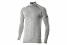 Sous maillot manches longues sixs ts3 merinos gris
