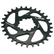Ufor Oval Direct Mount Chainring Noir 30t