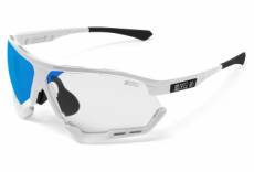 Scicon sports aerocomfort scn xt xl lunettes de soleil de performance sportive miroir bleu photochromique scnxt luminosite blanche