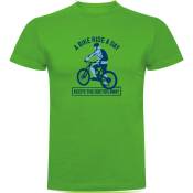Kruskis Keep The Doctor Away Short Sleeve T-shirt Vert 3XL Homme