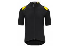 Maillot manches courtes homme assos equipe rs spring fall aero ss jersey black series