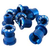 Msc Chainring Bolts Kit Alu7075t6 12 Units Screw Bleu M8 x 8 / 8.5 mm