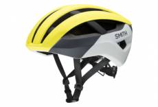 Casque route smith network mips jaune fluo mat