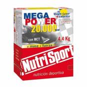 Nutrisport Megapower 4.4kg Chocolate Powder Rouge,Blanc