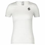 Scott Carbon Short Sleeve Jersey Blanc XL Femme