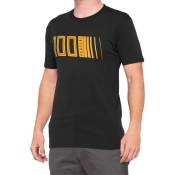 100percent Pulse Short Sleeve T-shirt Noir XL Homme
