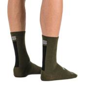 Sportful Merino Wool 18 Long Socks Vert EU 40-43 Homme