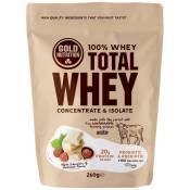Gold Nutrition Total Whey 260gr White Chocolate&hazelnuts Beige
