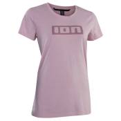 Ion Logo Dr Short Sleeve T-shirt Violet S Femme