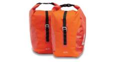 Paire de sacoches de porte bagages acid city 20 2 rt smlink 40l 2x20l rouge orange flame