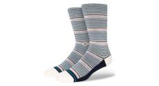 Paire de chaussettes stance vicktor bleu marine blanc