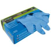 Var Nitrile Gloves Box 100 Units Tool Bleu XL