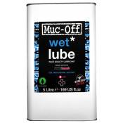 Muc Off Wet Biodegradable Chain Lube 5l Blanc,Noir