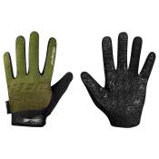 Force Swipe Long Gloves Vert L Homme