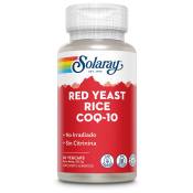 Solaray Red Yeast Rice Plus Q10 60 Units Rouge,Blanc