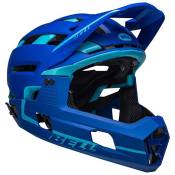 Bell Super Air R Spherical Downhill Helmet Bleu S