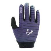 Ion Scrub Long Gloves Violet L