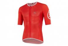 Maillot manches courtes mb wear ultralight smile rouge
