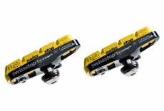 X2 patins de frein swissstop full flashpro yellow king pour jantes carbone pour freins shimano sram