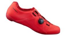 Paire de chaussures route shimano rc300 rouge