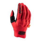 100percent Cognito Long Gloves Rouge S Homme