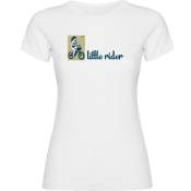 Kruskis Little Rider Short Sleeve T-shirt Blanc XL Femme