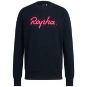 Rapha Logo Sweatshirt Bleu XS Homme
