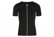 Sous vetement manches courtes assos spring fall ss skin layer black series