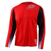 Troy Lee Designs Sprint Long Sleeve Enduro Jersey Rouge L Homme