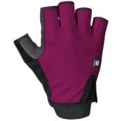 Sportful Matchy Short Gloves Violet S Femme