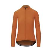 Giro Chrono Thermal Long Sleeve Jersey Orange S Femme