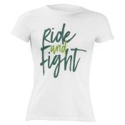 Conor Ride & Fight Short Sleeve T-shirt Blanc XL Femme