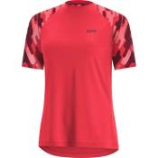 Gore® Wear C5 Trail Short Sleeve Enduro Jersey Rouge 2XS Femme