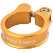 Wolf Tooth Cnc Saddle Clamp Jaune 34.9 mm