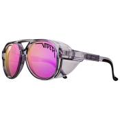 Pit Viper The Exciters Smoke Show Polarized Sunglasses Clair Pink Mirror/CAT3