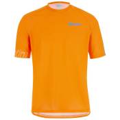 Santini Sasso Short Sleeve T-shirt Orange S Homme